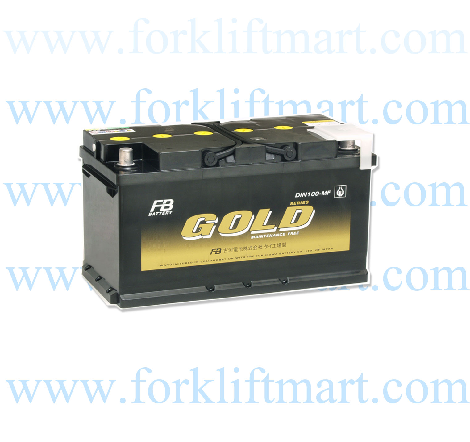 แบตเตอรี่รถยนต์ Automotive Batteries แบตเตอรี่ไม่ต้องเติมน้ำกลั่นบ่อย Gold Series แบตเตอรี่เอฟบี FB Battery