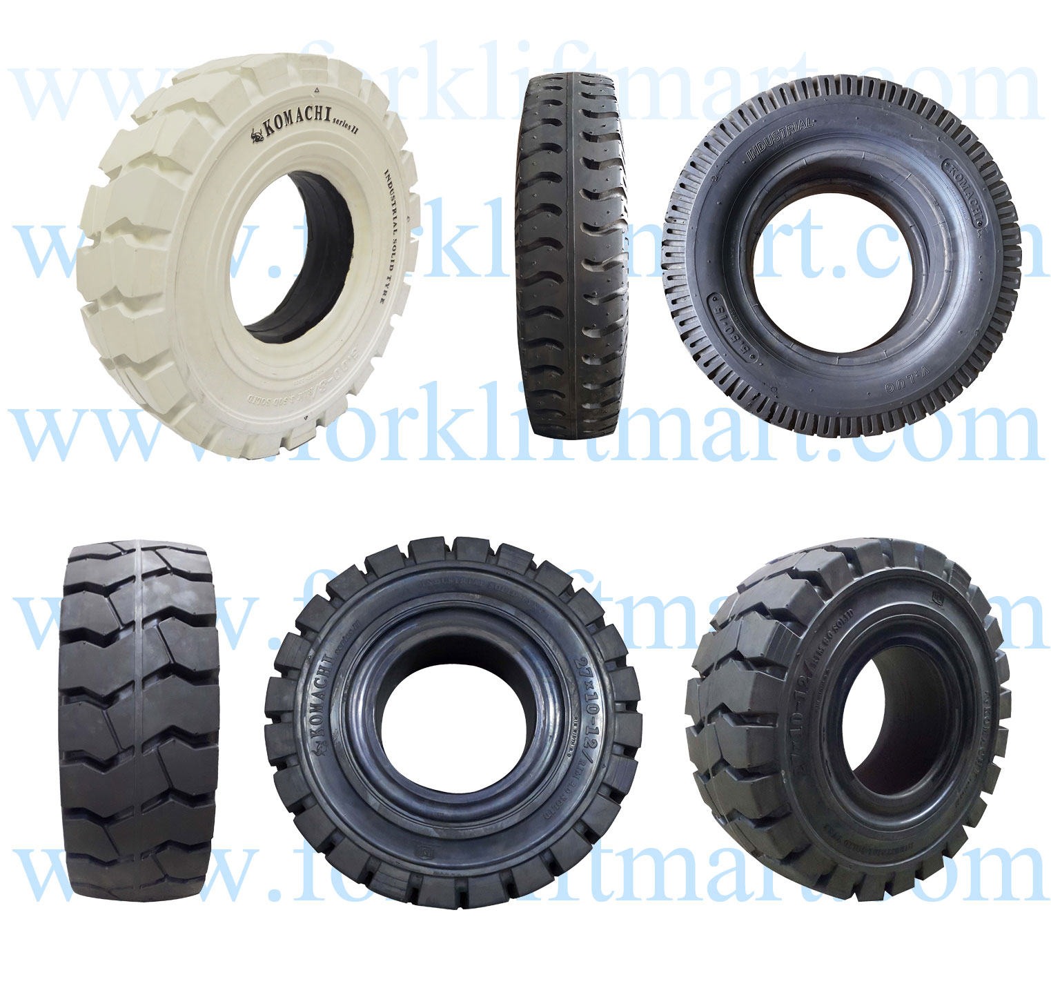 ยางตัน/Solid Tyres: ยี่ห้อ KOMACHI