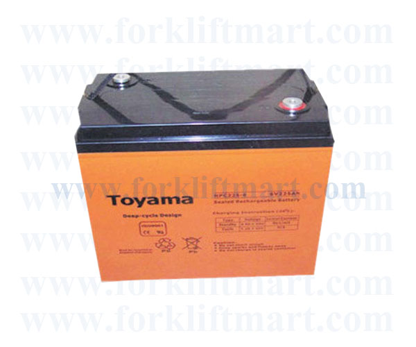 แบตเตอรี่รถทำความสะอาด แบตเตอรี่รถกอล์ฟ Deep Cycle Batteries แบตเตอรี่โทยาม่า Toyama Battery